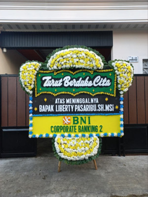 Papan Bunga Duka di Rendang