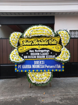 Papan Bunga Duka di Rendang